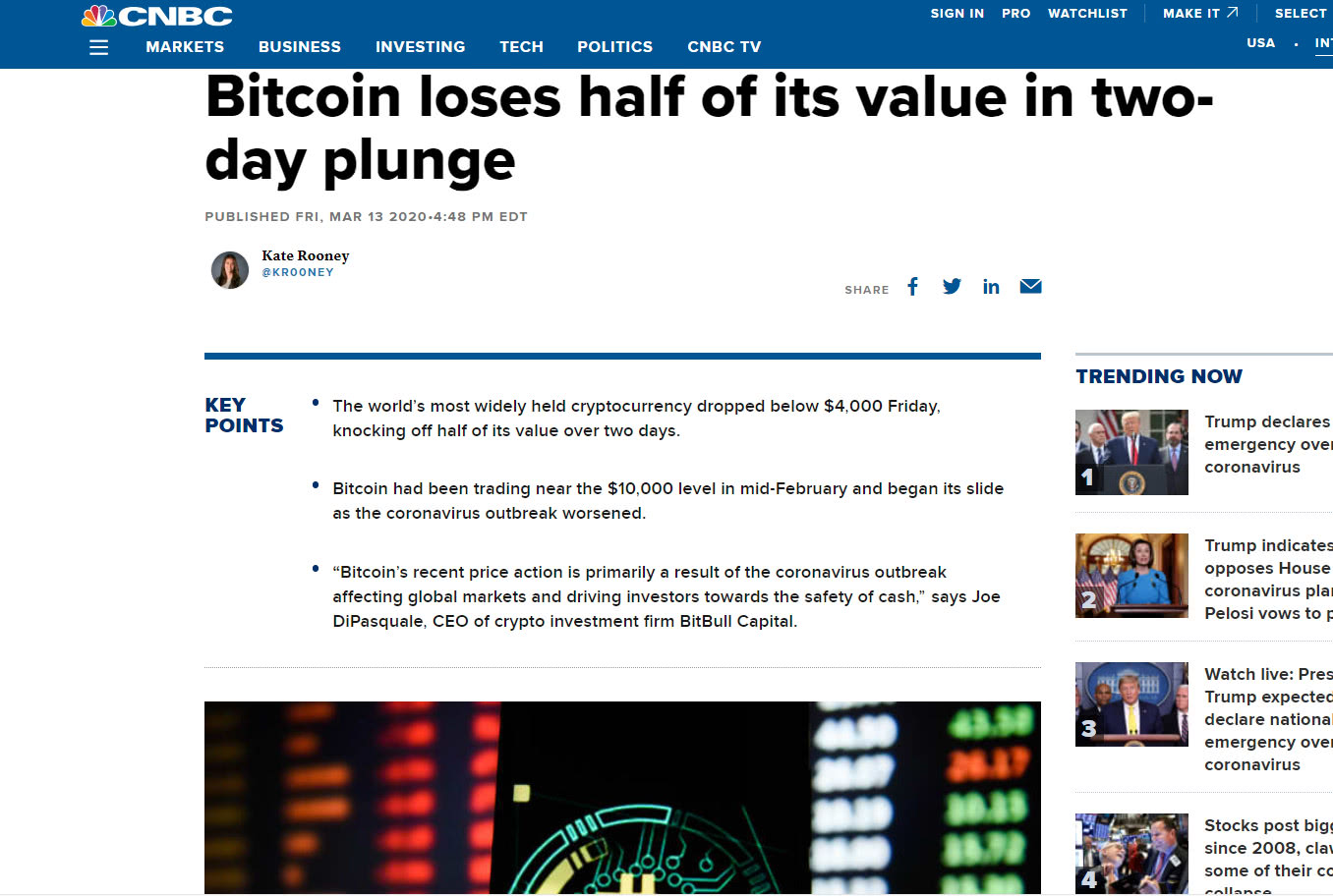 因加拿大加税 特朗普称将宣布部分地区进入电力紧急状态