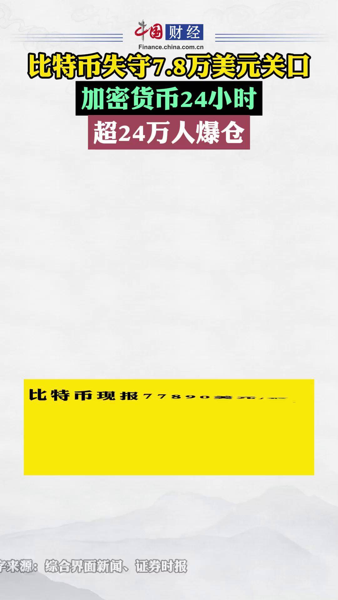 加密货币突然全线杀跌!超13万人爆仓 三大风险逼近!