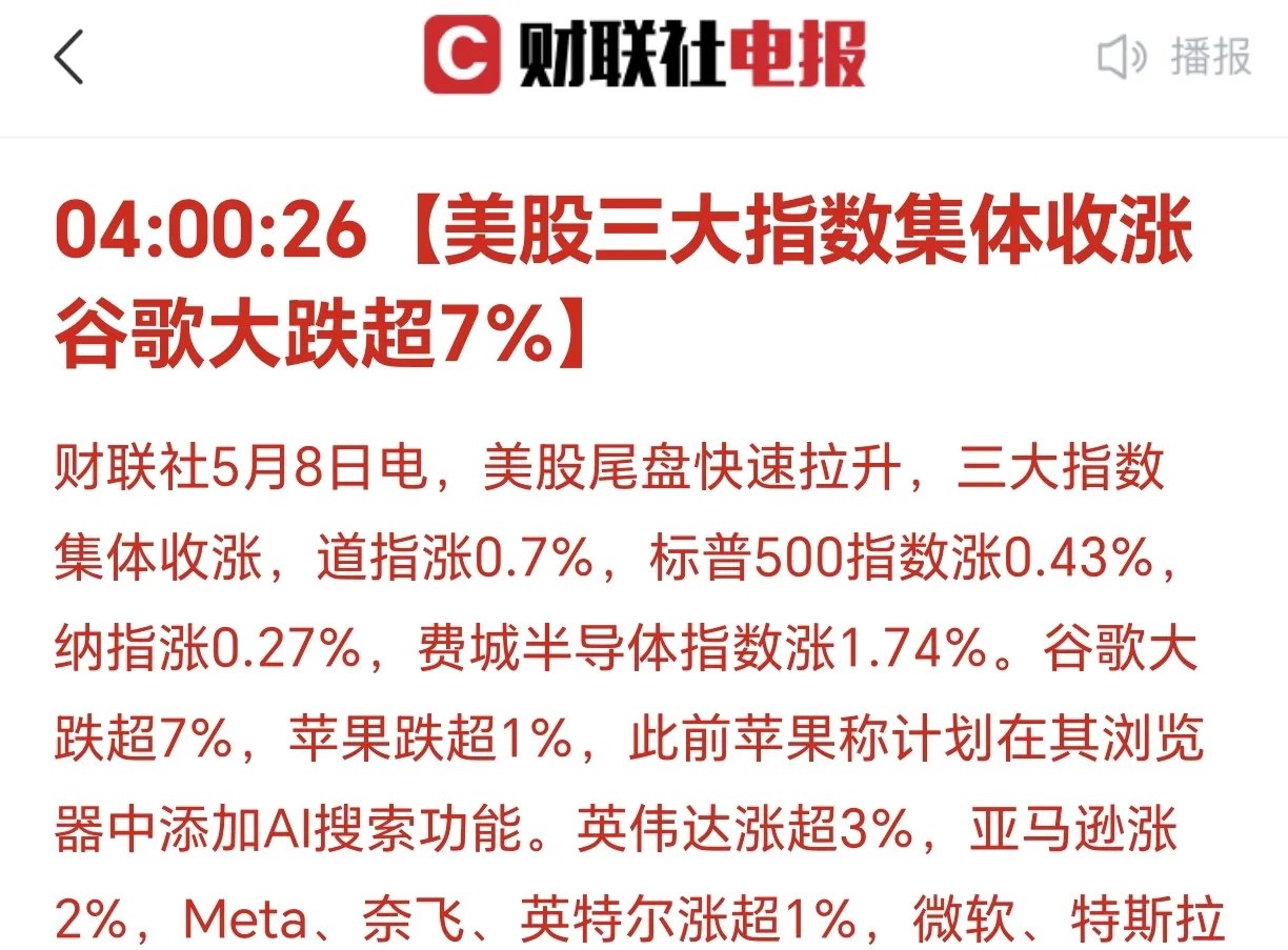 全球市场:美股三大指数齐创历史新高 英特尔大涨超22%