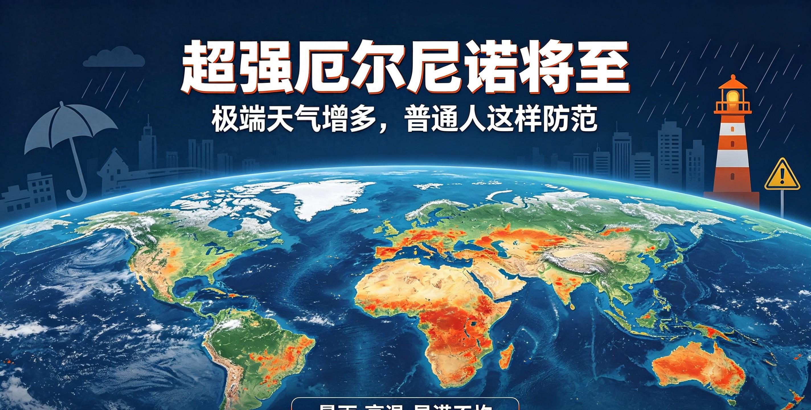 厄尔尼诺将达“超强”级别 该如何应对极端天气？